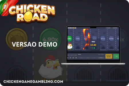 Versão demo no jogo Chicken Road